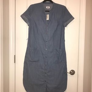 NWT Light Denim Old Navy Dress